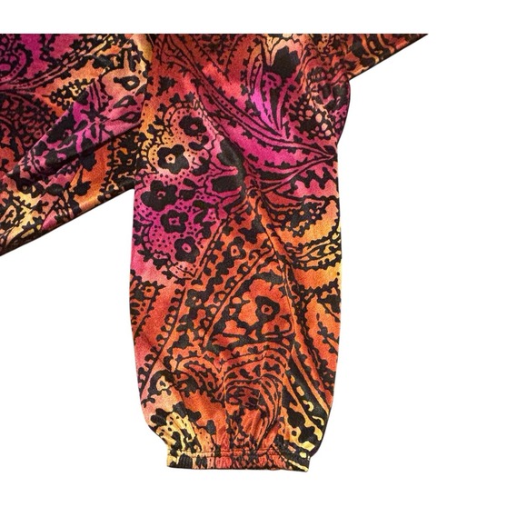 Simonton Says Women's Top 1X Silky Rhinestones Paisley - Picture 4 of 4